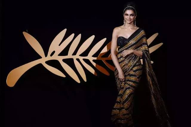 Cover Image for Cannes 2022: Deepika Padukone’s Exalted Look In A Sabyasachi Retro Saree