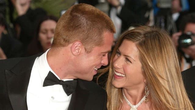 Jennifer Aniston & Brad Pitt