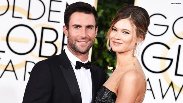 Adam Levine & Behati Prinsloo