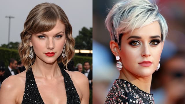 Taylor Swift and Katy Perry