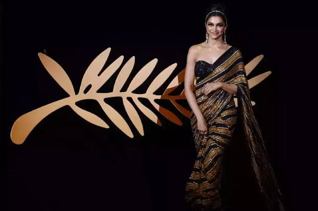 Cover Image for Cannes 2022: Deepika Padukone’s Exalted Look In A Sabyasachi Retro Saree