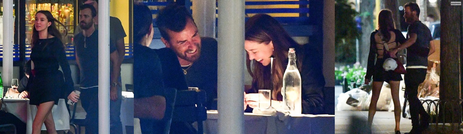 Cover Image for Justin Theroux Breaks Celibacy On Flirty Night Out With Actress Nicole Brydon Bloom Since Jennifer Aniston Divorce
