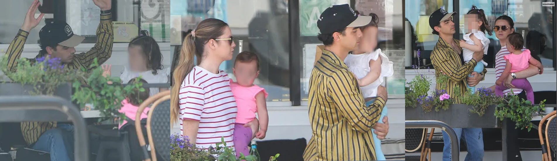 Cover Image for Joe Jonas Was Spotted Out For Breakfast With His Kids, After Filing For Divorce