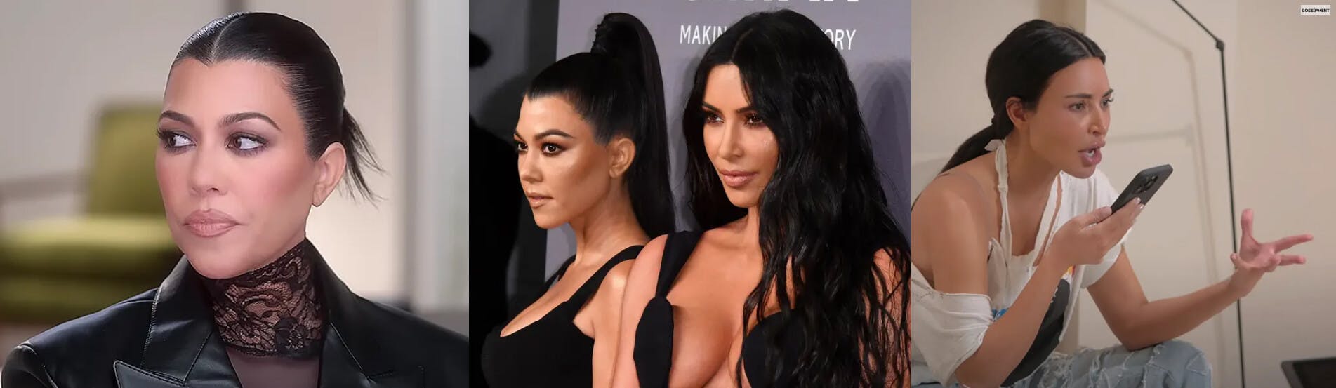 Cover Image for “You Are A Narcissist”- Kourtney Kardashian Blasted Kim Kardashian In Between Their Feud