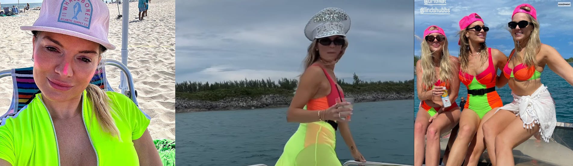 Cover Image for Lindsay Hubbard, Twerking On A Yacht, Enjoying Her Bachelorette Trip With Her Girlfriends