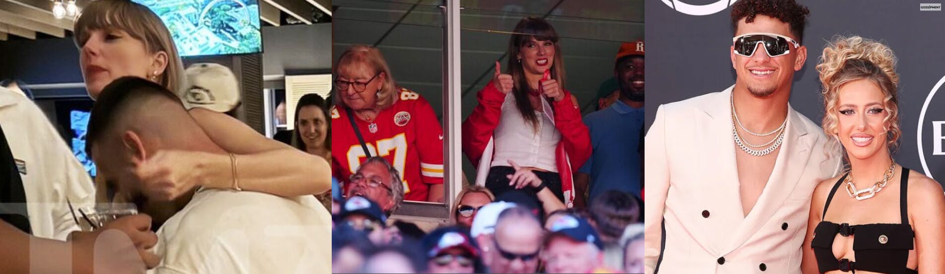 Cover Image for Taylor Swift Eases Into WAG Role With Brittany Mahomes Downing Shots At Chiefs Afterparty: Reports