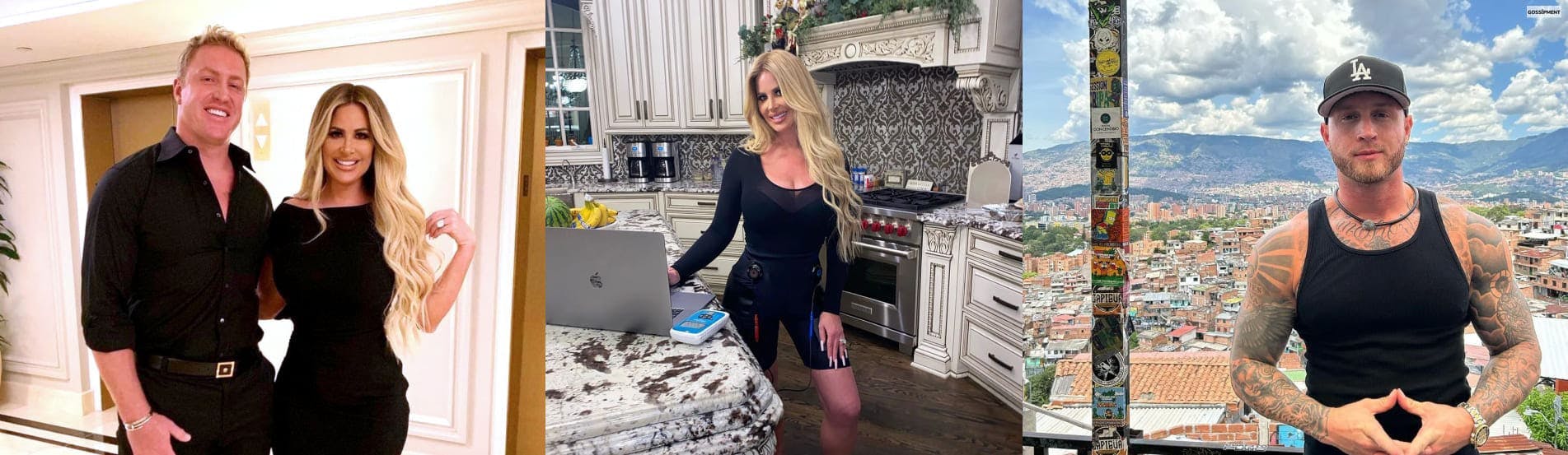 Cover Image for Kim Zolciak Reported Flirting With Chet Hanks Amid Messy Divorce Drama With Kroy Biermann.