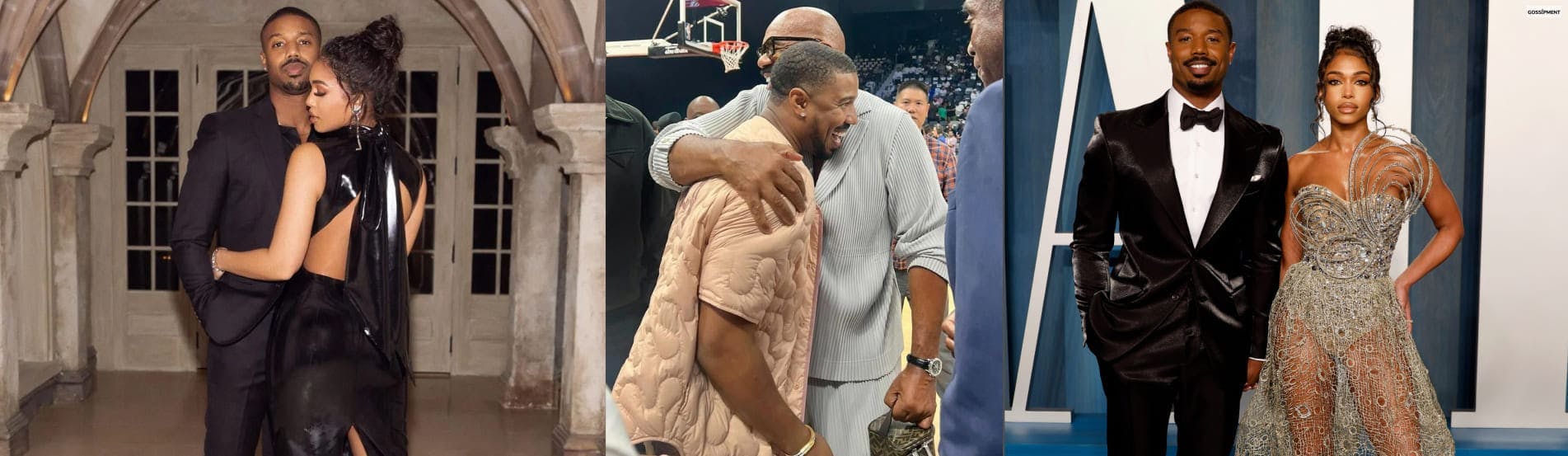 Cover Image for Steve Harvey Shares Friendly Hug With Daughter Lori Harvey’s Ex Micheal B.Jordan A Year After Their Breakup