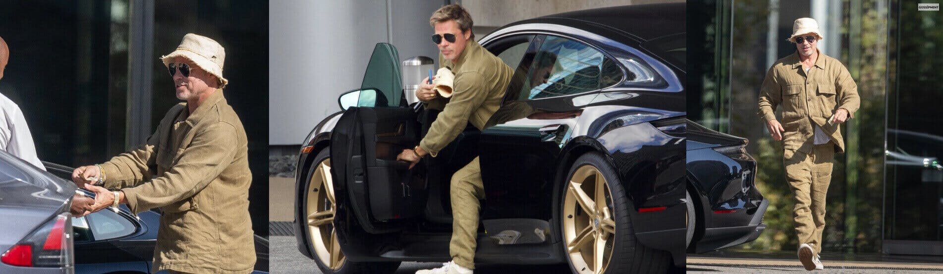Cover Image for Brad Pitt Seen In Public For The First Time After Pax Jolie-pitt’s Explosive Rant On Father’s Day 2020 Re-emerges