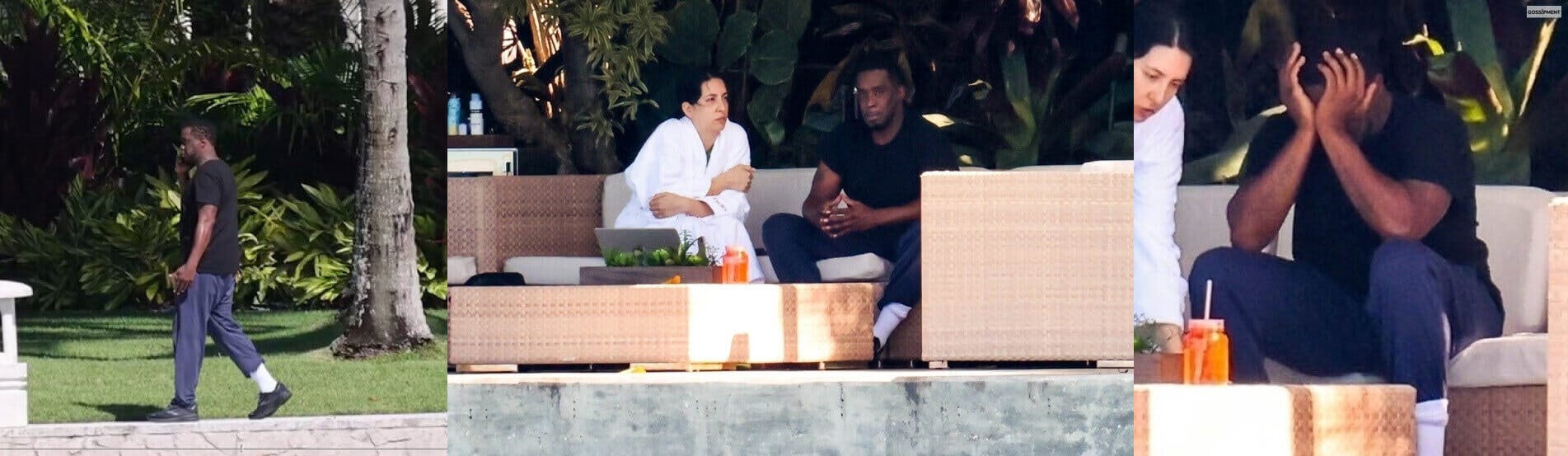 Cover Image for Sean ‘Diddy’ Combs Appears Absolutely Downcast In Miami After Settling Abuse Lawsuit With Cassie