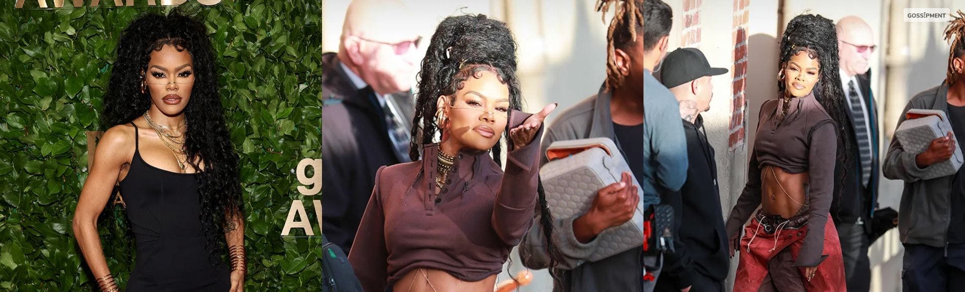 Cover Image for Teyana Taylor Looks Completely Unbothered Amid Divorce Drama With Iman Shumpert