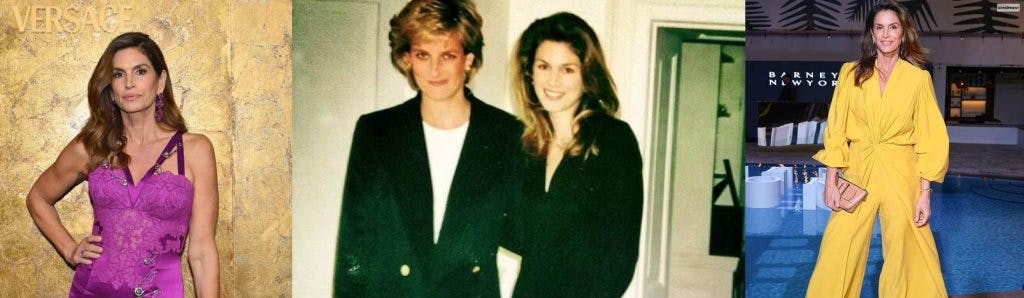 Cover Image for Cindy Crawford Reminisces Meeting Princess Diana At Kensington Palace After Cameo in “The Crown”