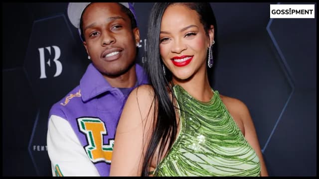 Rihanna with Rocky