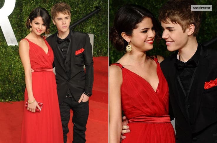 February 27, 2011: Selena & Justin make their red carpet debut