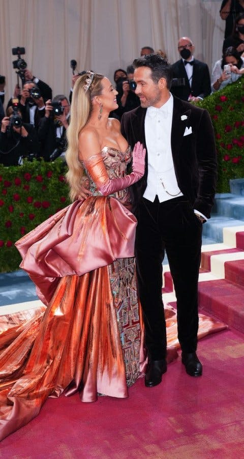 Blake Lively, did it again, looking ethereal in her stunning gown with her husband