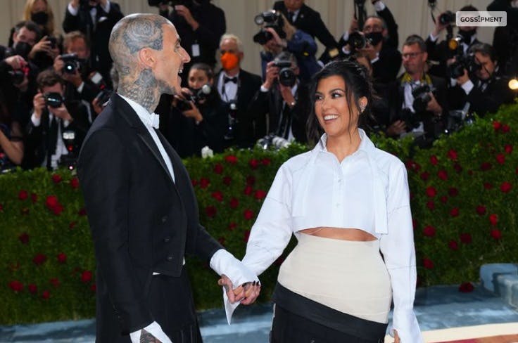 Kourtney and Travis Met Gala debut with matching outfits