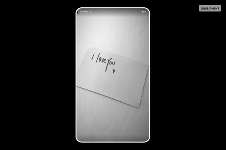 Travis and Kourtney are now exchanging “I love you” with each other