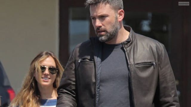Ben Affleck With The Nanny (Christine Ouzounian)
