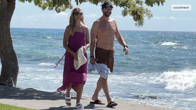 Christine Baumgartner was seen on vacation in Hawaii with Kevin Costner’s friend Josh Connor