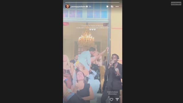 Hannah Godwin and Dylan Barbour marry in destination wedding'